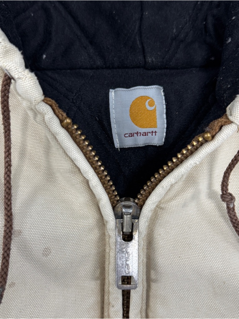 Vintage Carhartt Hooded Jacket - Picture 10 of 11